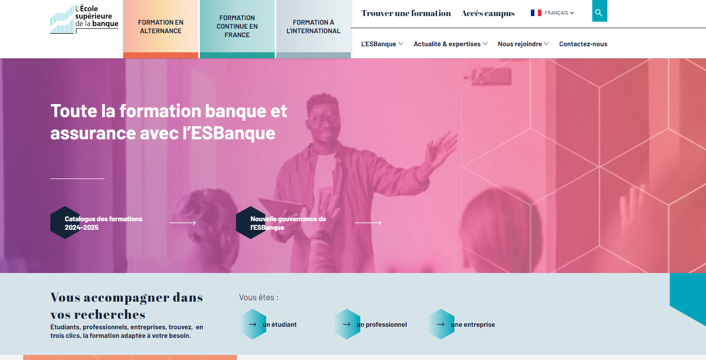 nouveau site ESBanque